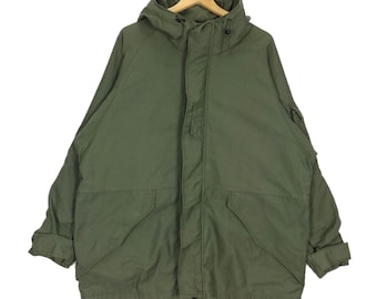 Avirex Zipper Light Jacket Full Zip Hoodie Green Colour Large Size