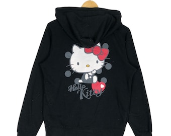 Black Hoodie Hello Kitty Bedazzled Hoodie Hello Kitty Clothes For