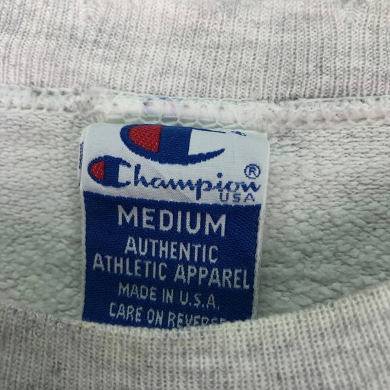 Vintage 90s Champion Reverse Weave Sweatshirt - Grey Pullover