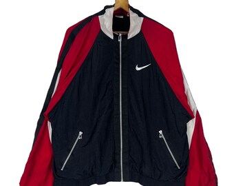 Giacca leggera antivento vintage Nike Swoosh