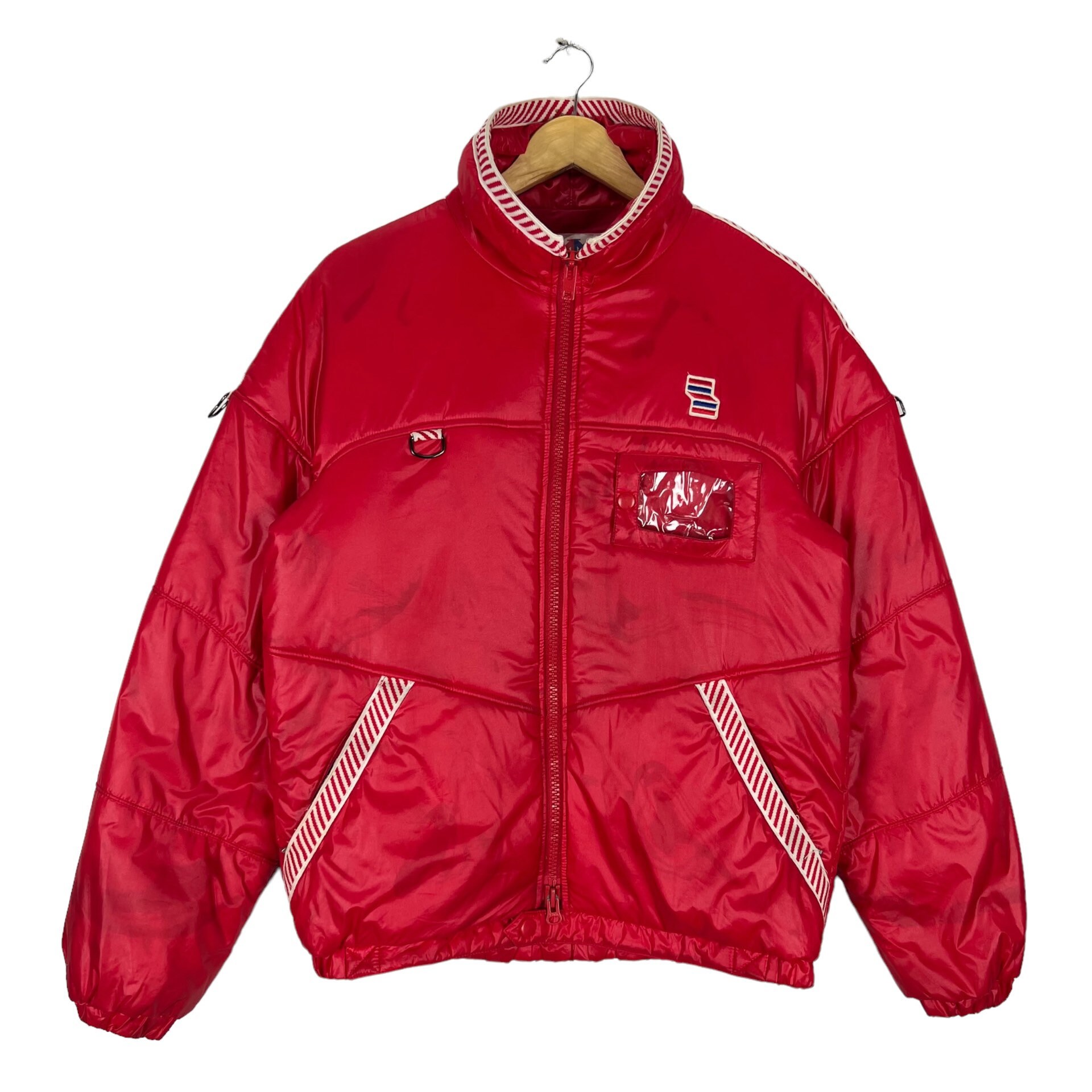 【vintage】 90s descente 2way down jacket Vintage 90s Descente Puffer Bomber Ski Zipper - Etsy New Zealand