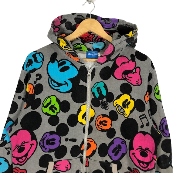 Tokyo Disney Resort Mickey Mouse Hoodie Sweater Full Print - Etsy