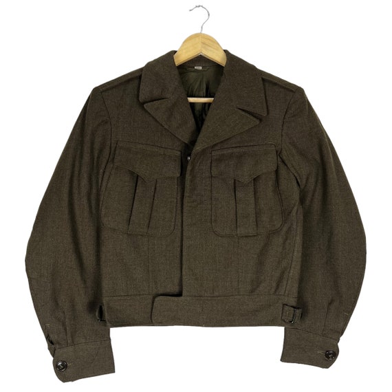 siq klein 1940s WOOL JACKET ヴィンテージ ジャケット 40s Kravitz Clothing Co Military WW II Wool Field Jacket - Etsy