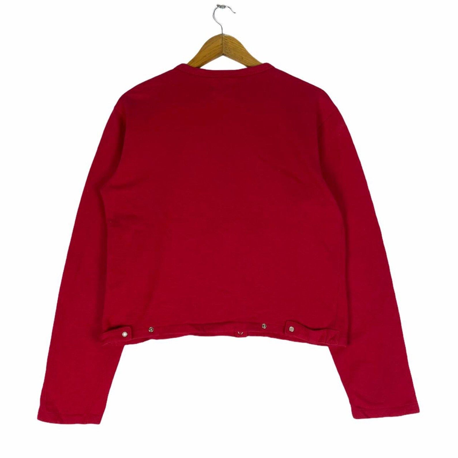 Agnes B Paris Snap Button Down Sweatshirt Fashion Designer | Etsy