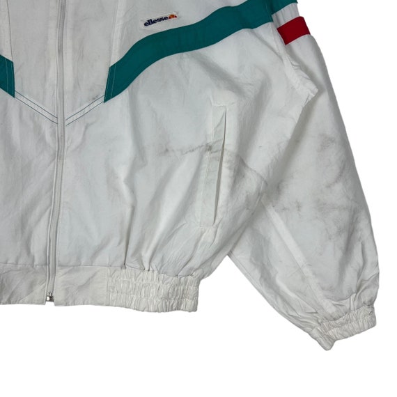 Vintage Ellesse Multicolor Windbreaker Zipper Jac… - image 4