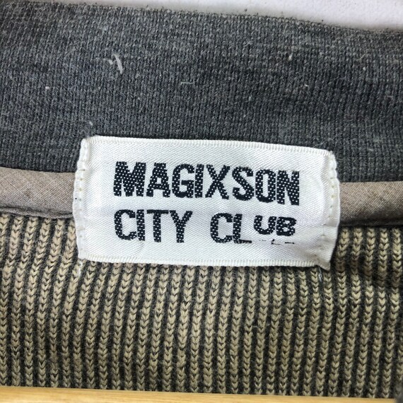 Magixson City Club Sweatshirt Japanese Brand Fashion Designer