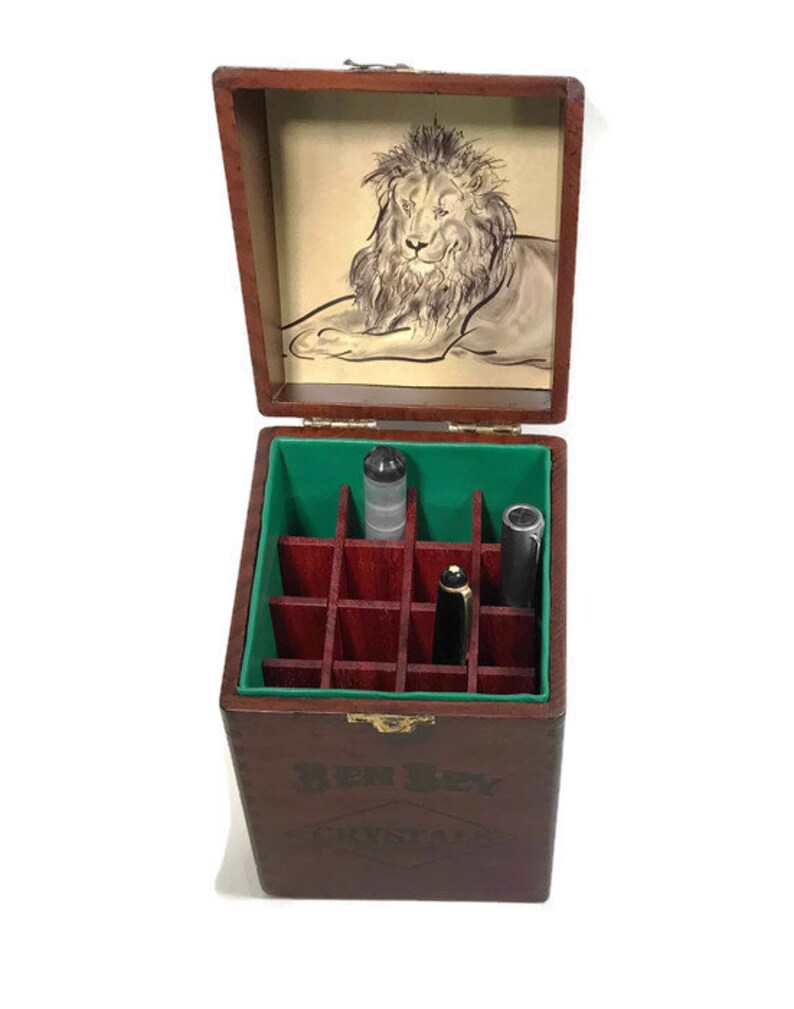 Box for Fine Writing Implements With a Small Footprint for Etsy