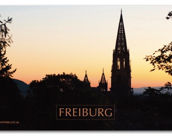 Freiburg - Frühstücksbrettchen Münster