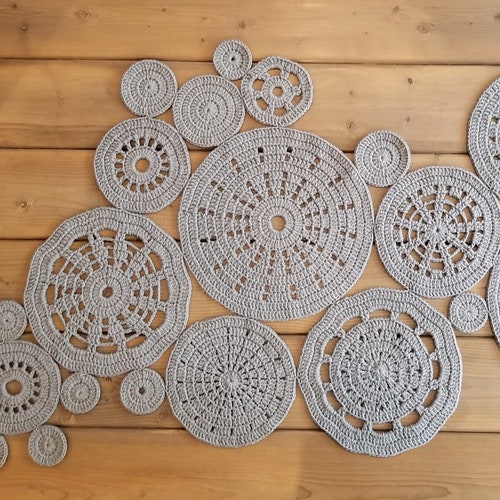 CROCHET PATTERN Cotton Farmhouse Table Runner/eco Friendly Etsy