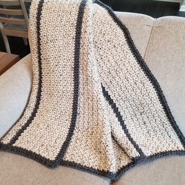 Farmhouse Throw Crochet Pattern