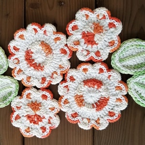 Spring Flower Table Runner Crochet Pattern image 2