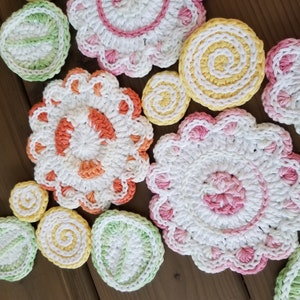 Spring Flower Table Runner Crochet Pattern image 5