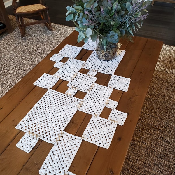 Square Table Runner Etsy
