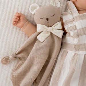 Teddy Bear Comforter Sewing Pattern – Baby Lovey (PDF Pattern)