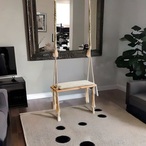 Outdoor rope swing ,Wooden swing, indoor swing ,toddler swing , sensory swing ,swings ,rope swing