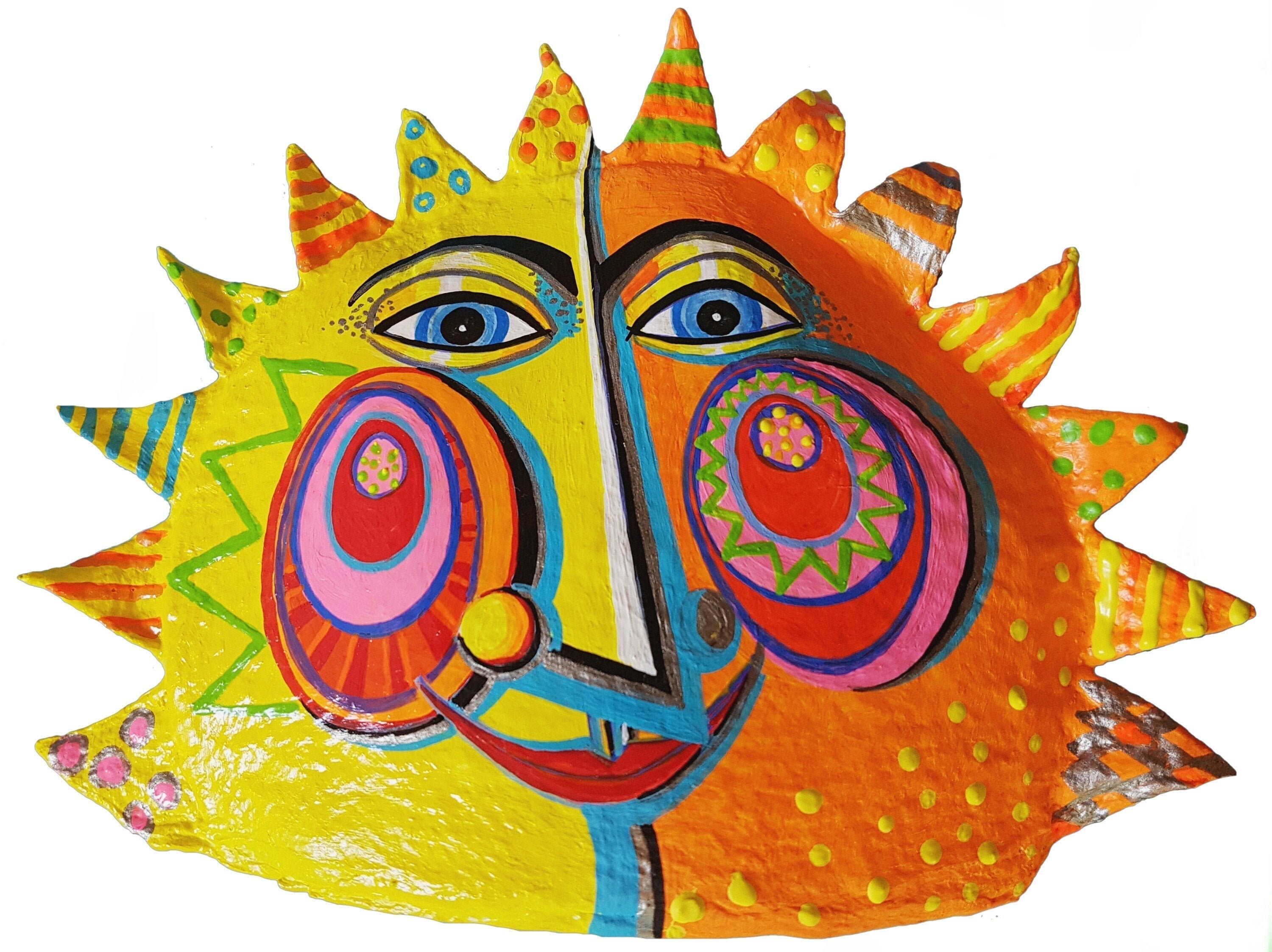 Sonne Sonnenskulptur Wohnungsdekoration Sonnenanbeter | Etsy