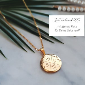 Personalized family necklace with initials Mother's Day Gift for mom Necklace with pendant Name necklace Necklace with engraving image 1