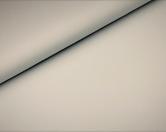 Cotton jersey (10.40 euros/meter), jersey, cotton, plain, silver grey, Oeko-Tex Standard 100