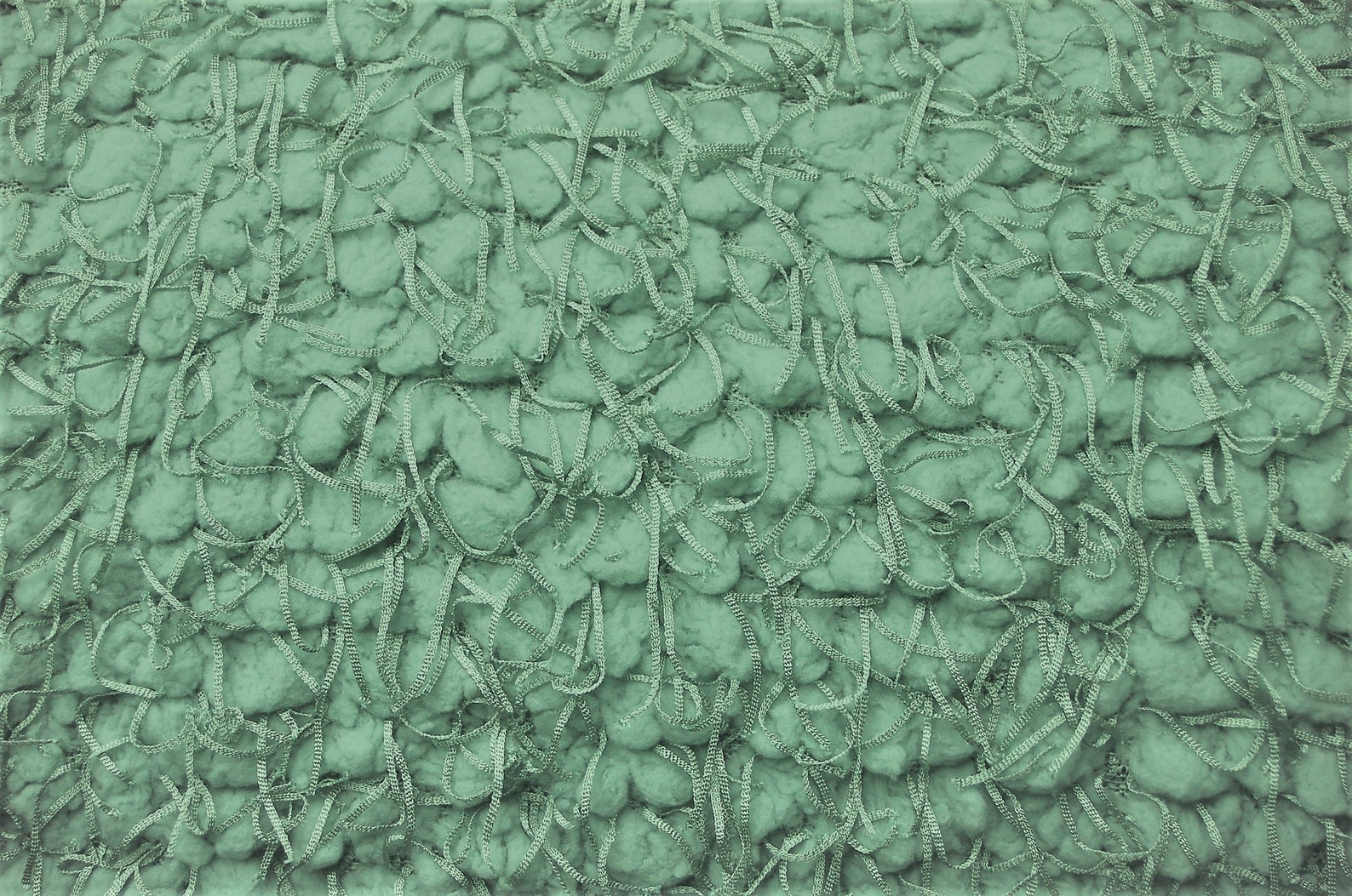 Bouclé Fabric Knit Fabric Mint Green Stretchy Soft Fluffy Etsy