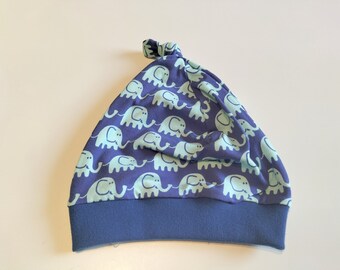 Gorro Gorra Nudo Gorra Gr.40 Elefante azul