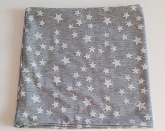 Hatch scarf Gr.53 stars grey