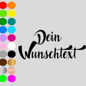 Könnte beinhalten: Schwarz-weißes Textbild mit dem Text "Dein Wunschtext", wobei das Wort "Dein" über dem Wort "Wunschtext" steht.