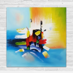 Original painting, abstract painting, mural art, modern contemporary painting, hand-painted, painting on canvas, modern painting