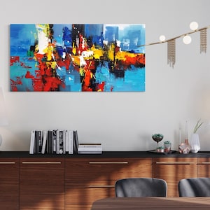 ABSTRACT PAINTING PAINTING, original painting, modern painting, contemporary design, interior decoration relief painting, 100% hand painted