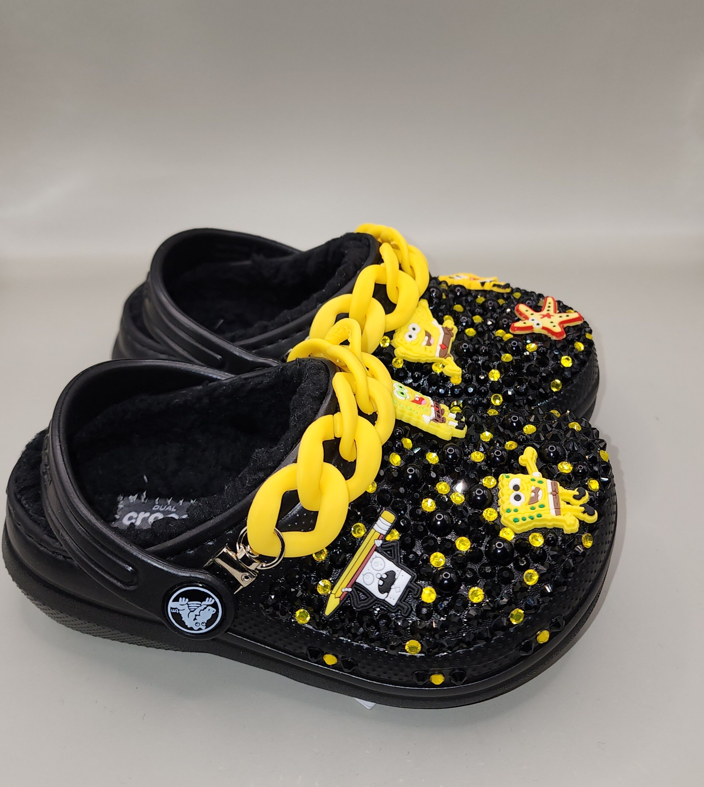 Sponge Bob Toddler Crocs - Etsy display picture 1