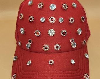 Custom Bling Junk Hat - Etsy display picture 1
