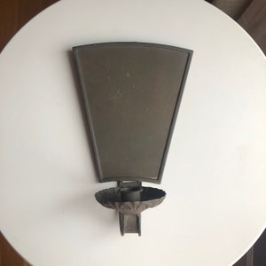 Vintage Metal Wall Sconce