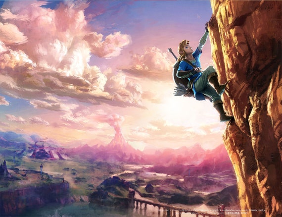 Custom Nintendo Switch Art Cover The Legend Of Zelda Breath Etsy