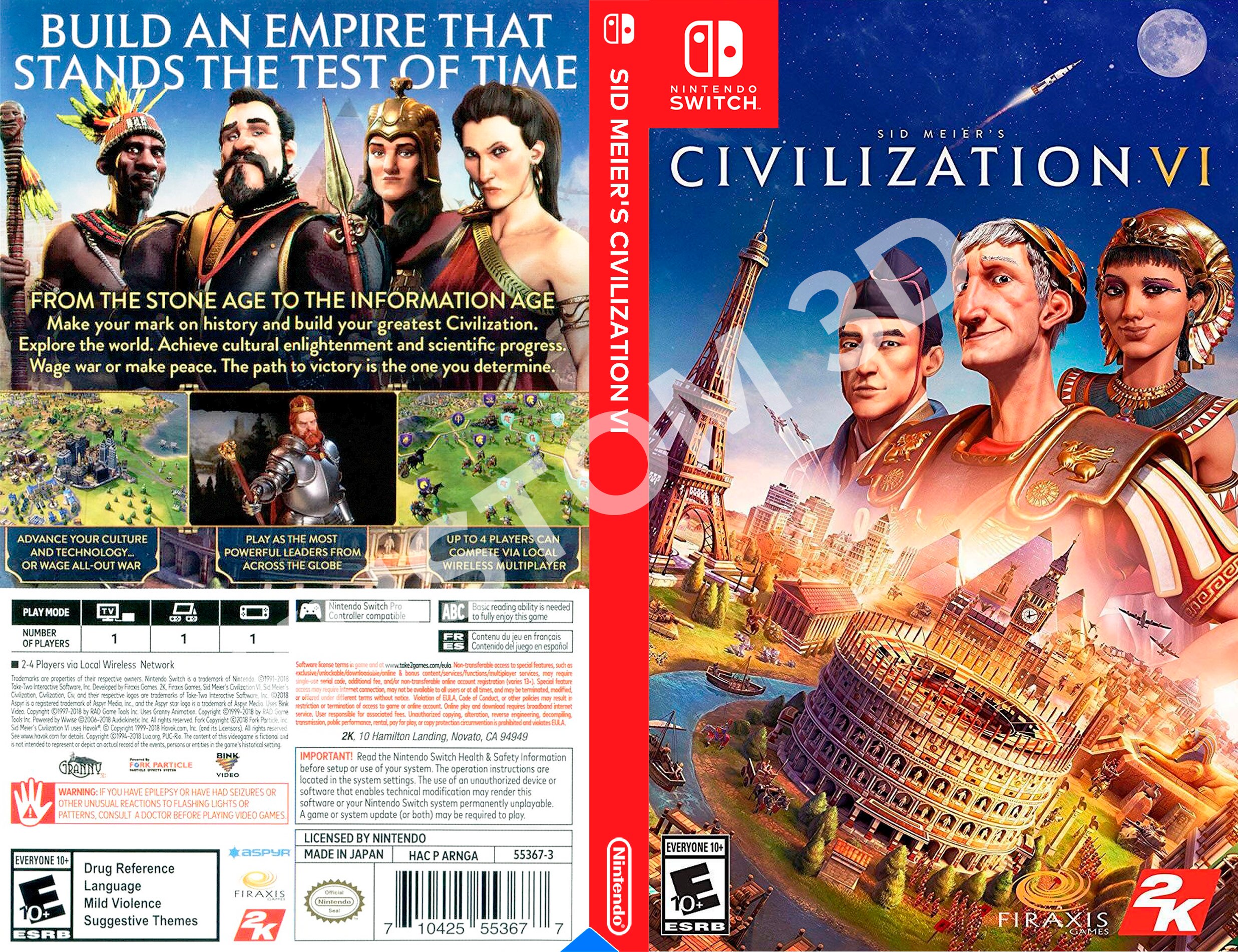 Civilization 6 Nintendo Switch Купить