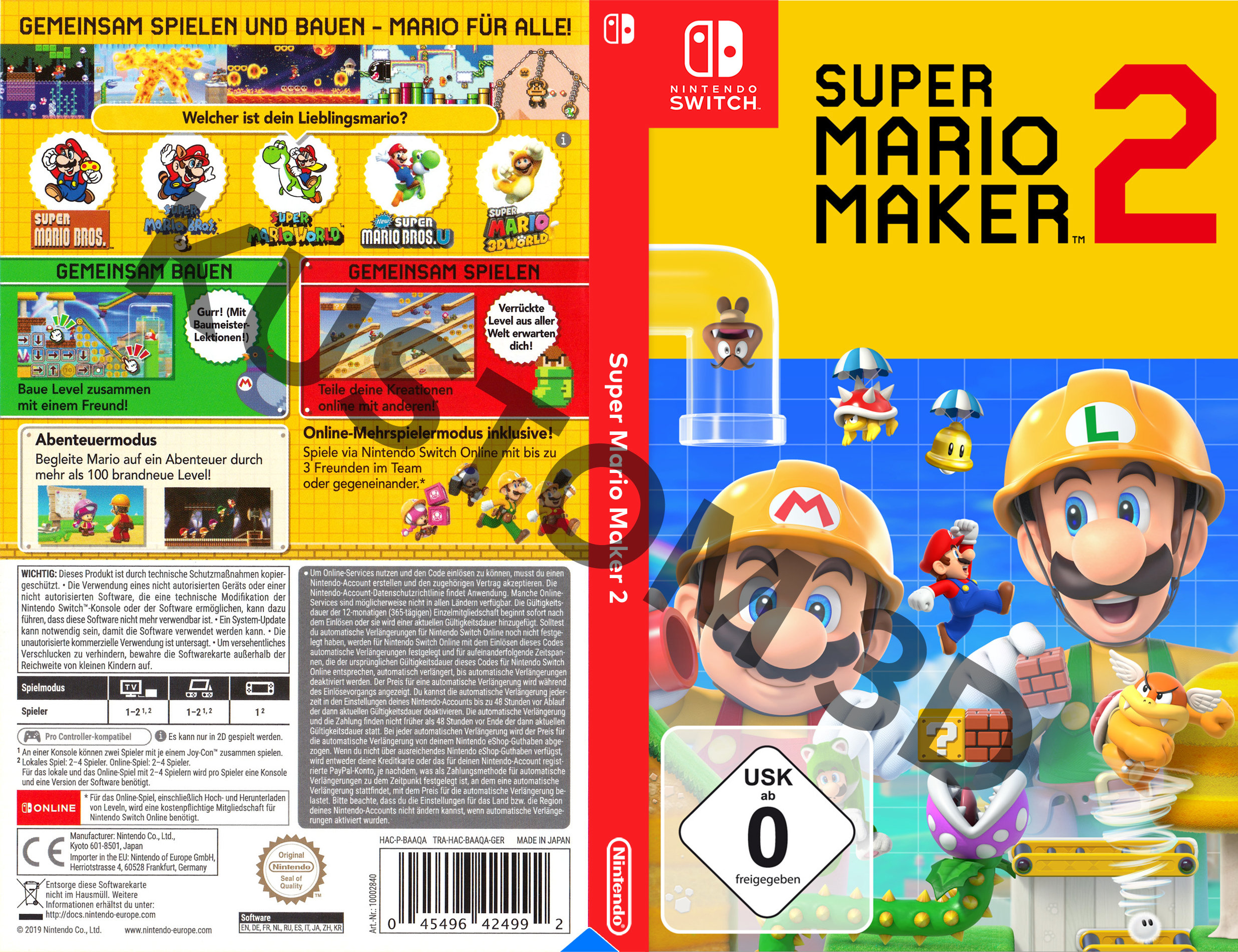 Super mario maker nintendo switch. Super mario maker 2.