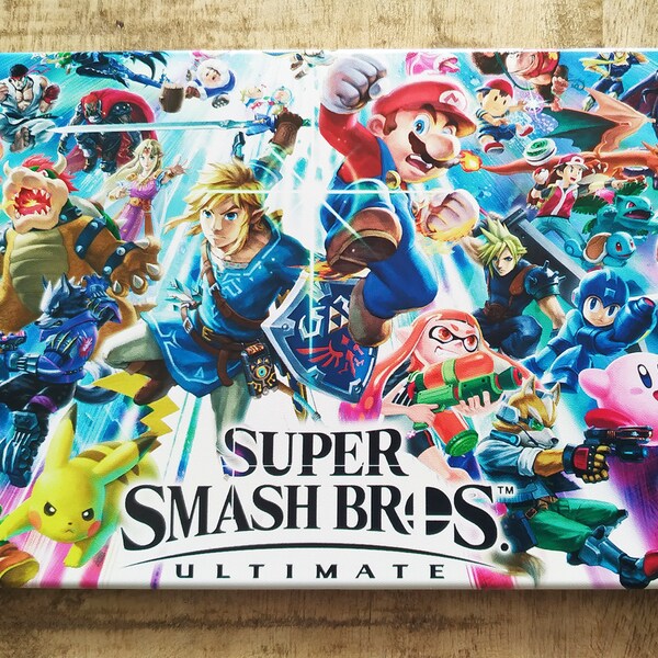 Nintendo Switch Dock Frontplatte-Frontcover-Switch Dock Case-Switch Dock Shell - Switch Dock Protector - Super Smash Bros.