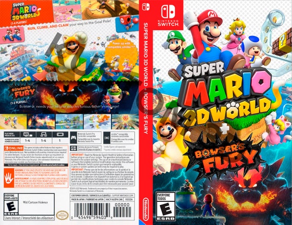 super mario 3d world box art super mario 3d world box art