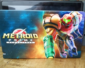 Nintendo Switch Dock Frontplatte-Frontcover-Switch Dock Case-Switch Dock Shell - Switch Dock Protector - Metroid Prime remastered