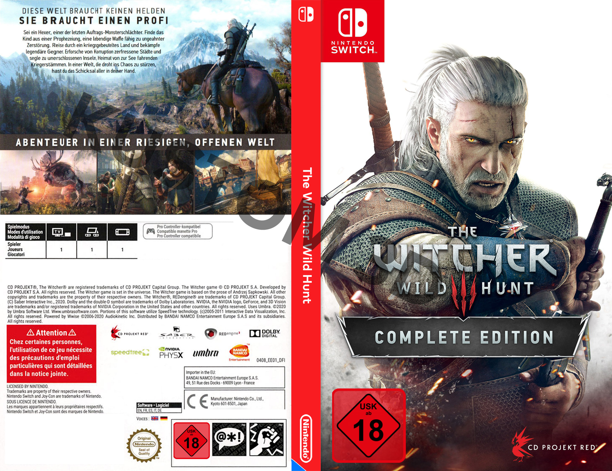 Switch the witcher 3 фото 117