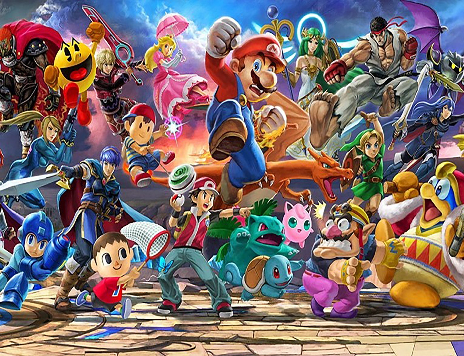 Custom Nintendo Switch Art Cover Super Smash Bros.ultimate Etsy