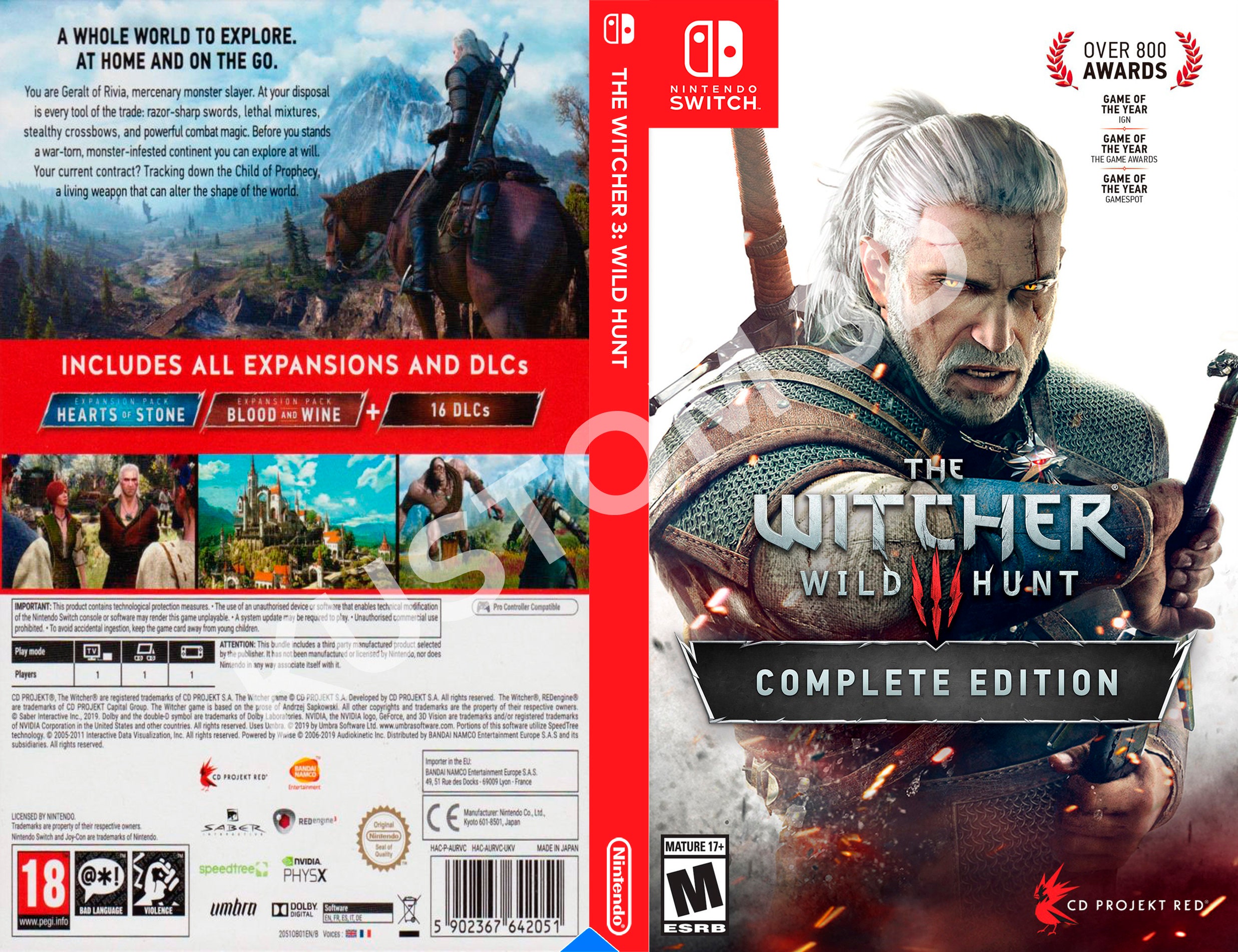 Switch the witcher 3 фото 114