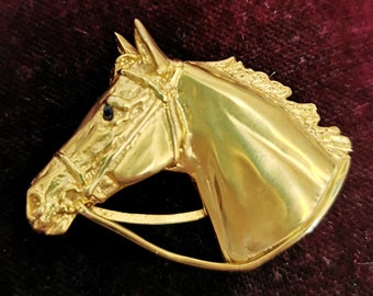 Vintage 9ct Gold Taurus Bull Cameo Brooch | Etsy