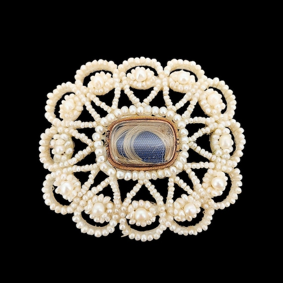 ジョージアン/ビクトリア朝のゴールド、シードパール