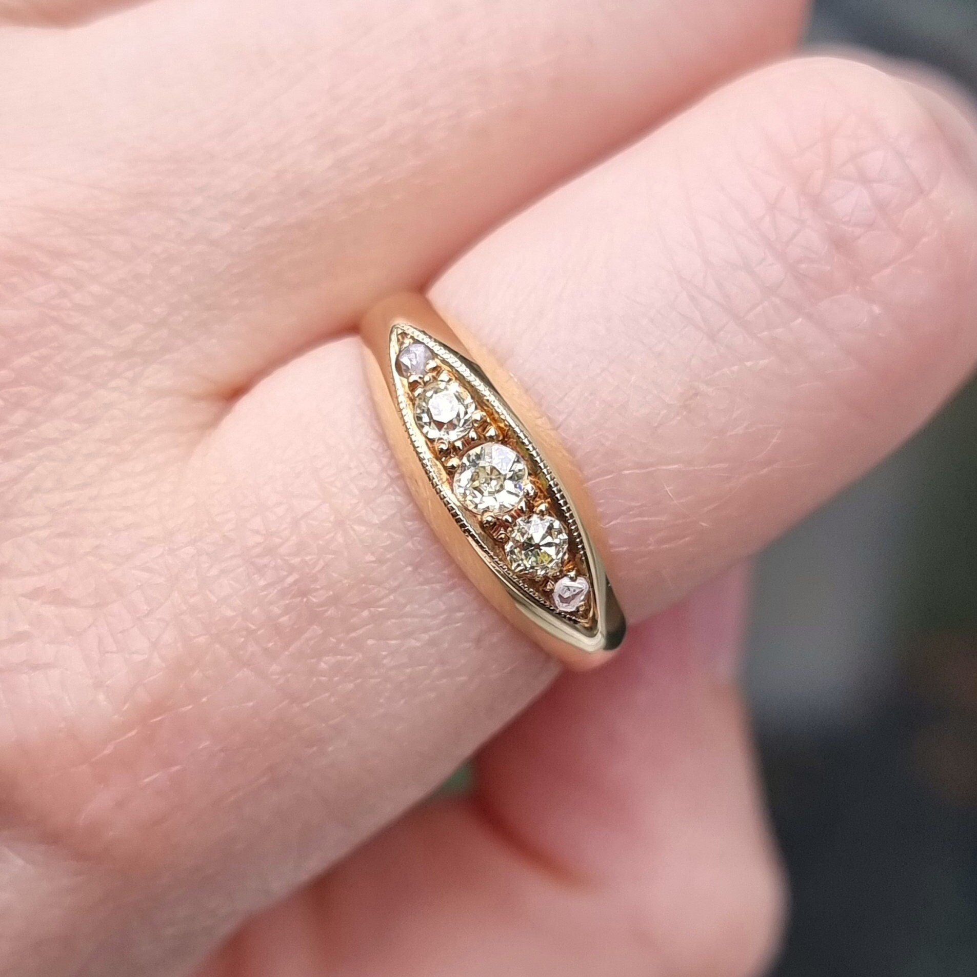 1919 gold ring - Etsy 日本