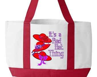 red hat bag