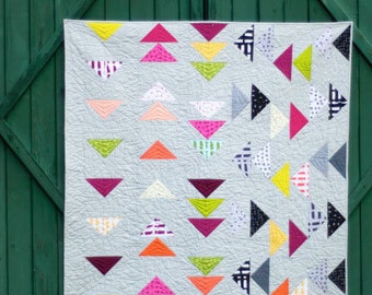 Scrambled Geese Quilt - PDF Pattern