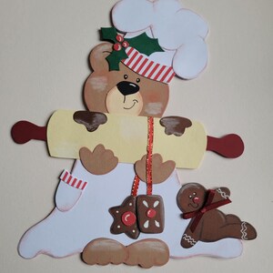 Photo de la fenêtre de la boulangerie Bear Christmas