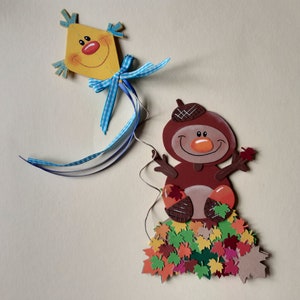 Image de fenêtre en carton marron homme avec dragon dragon