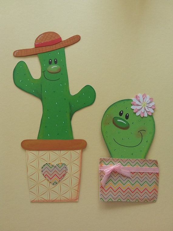 Fensterbild Tonkarton Kaktus - Etsy sterreich