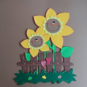Photo de fenêtre Carton Tournesols