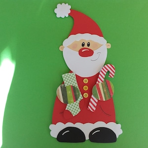 Image de fenêtre du Père Noël